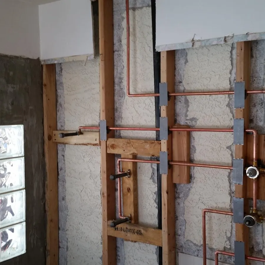 Copper pipe installation for Burst Pipe Repair in Geneva